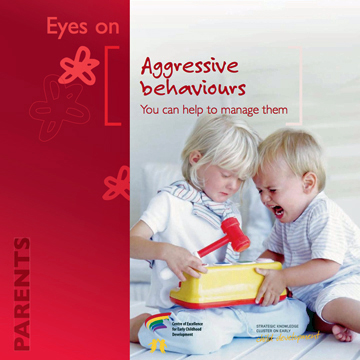 Aggression : Aggressive behaviours: you can help to manage them
