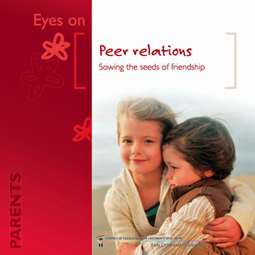 Peer relations : Peer relations: sowing seeds of friendship 